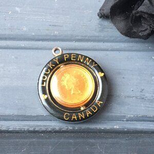 Canadian Penny Pendant